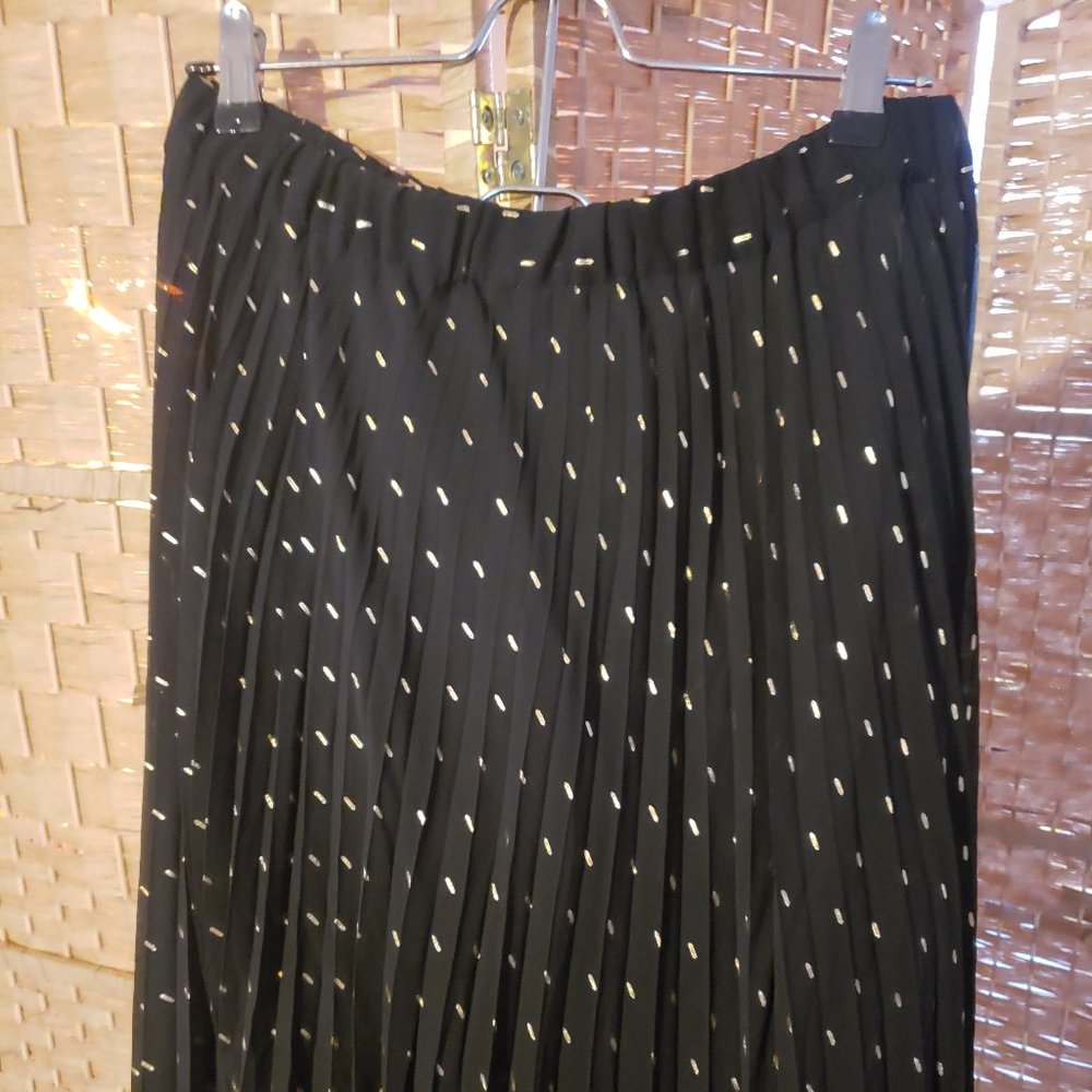 Pleated midi dress Banana Republic